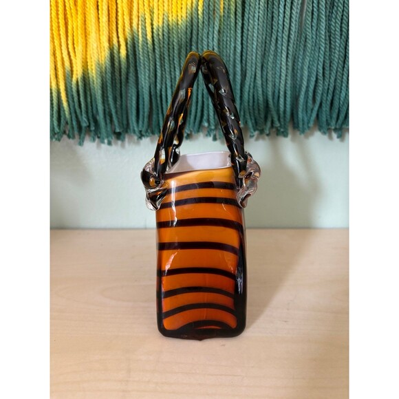 Glass purse vase decor - Picture 2 of 8